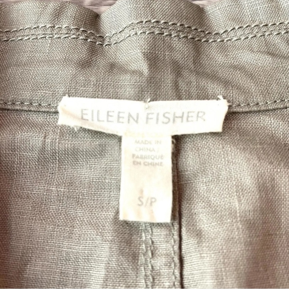 Eileen Fisher Linen Jacket - Picture 6 of 7